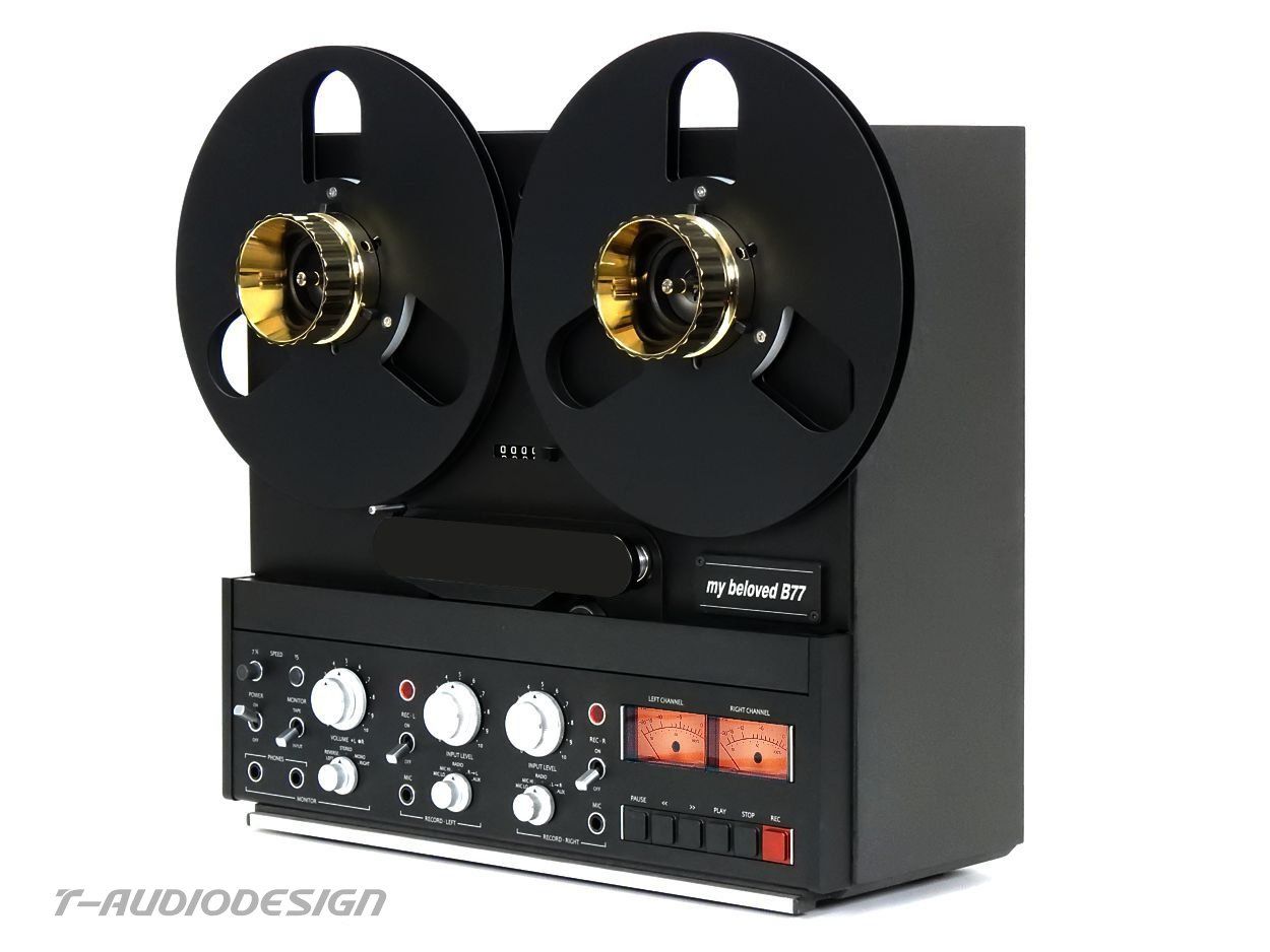 Revox Apparecchi a nastro: Workshop - ReVox B77 Design Umbau schwarz... – Nuovo (secondo la descrizione) da Lohn-Ammannsegg venduto da Techtrading-GmbH 3