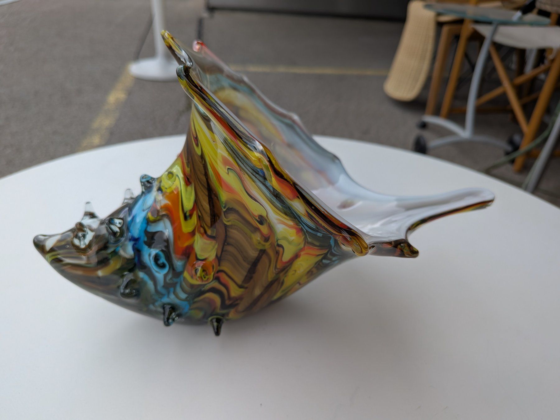Murano Ciotole: Murano Muschelvase oder Schale – Usato da Emmen venduto da magelan