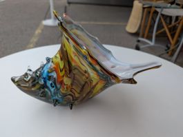 Murano Muschelvase oder Schale