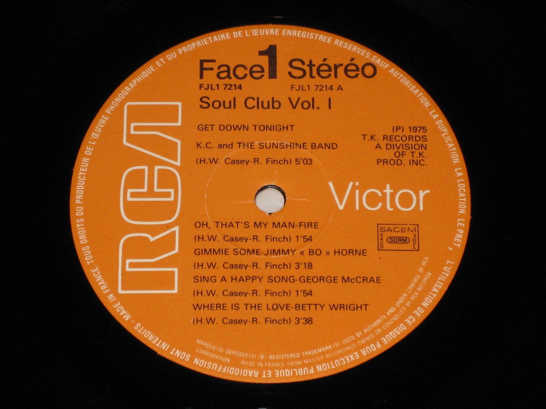 Dischi in vinile: LP - SOUL CLUB VOL. 1 – Usato da Steckborn venduto da Quo7 1