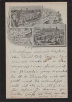 #Academie Ste. Croix Fribourg , gel. 1917