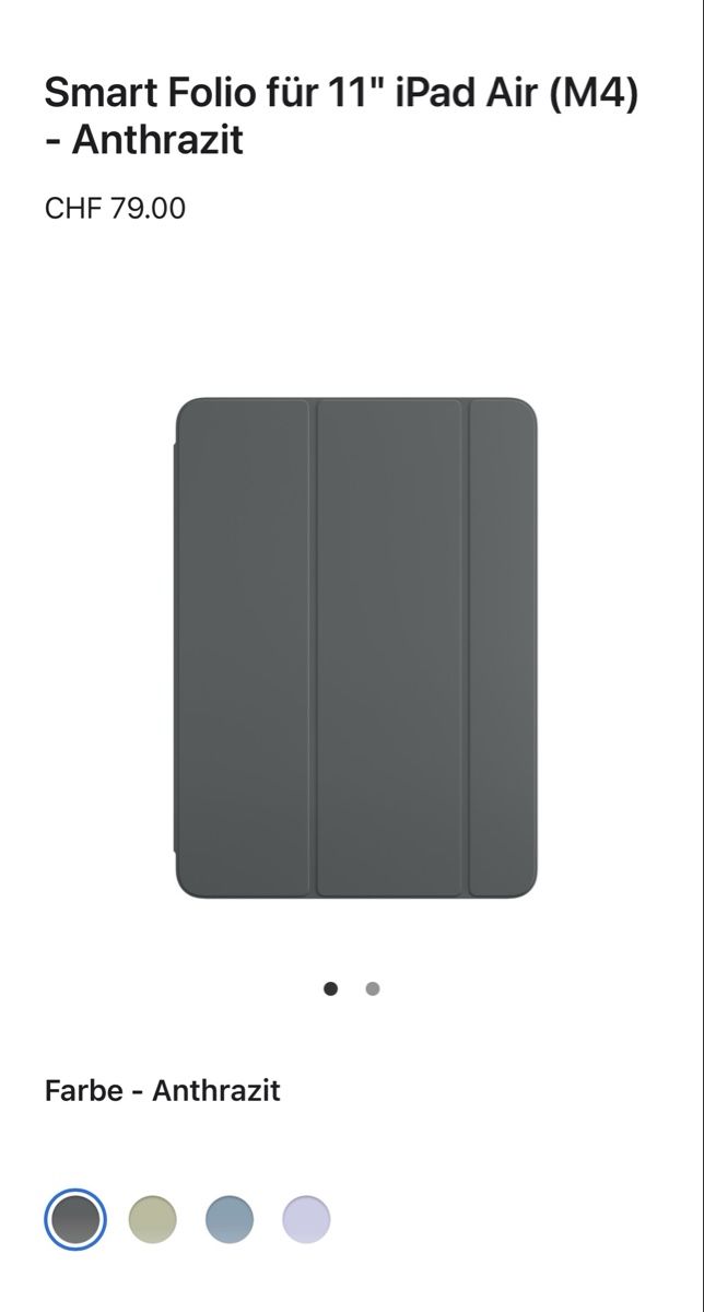 Apple Covers & Borse: Smart folio Apple iPad air – Usato da Winterthur venduto da adi_sqz 3