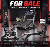 Complete NordicTrack Home Gym Package – 4 Machines + 1-Year