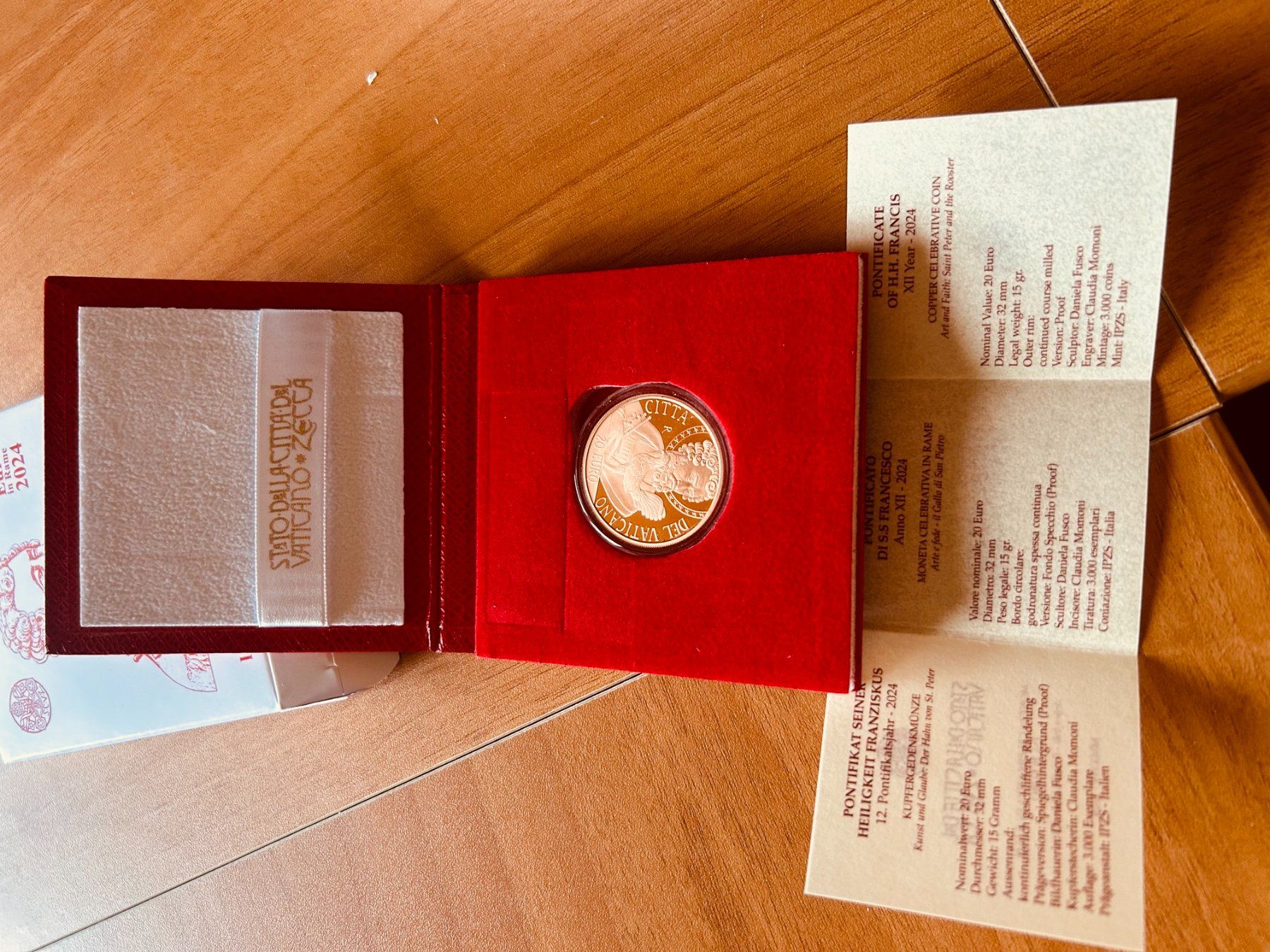 Tutti le monete: Monnaie Vatican 2024 – Nuovo e nell'imballaggio originale da Tramelan venduto da Ptutu1 4
