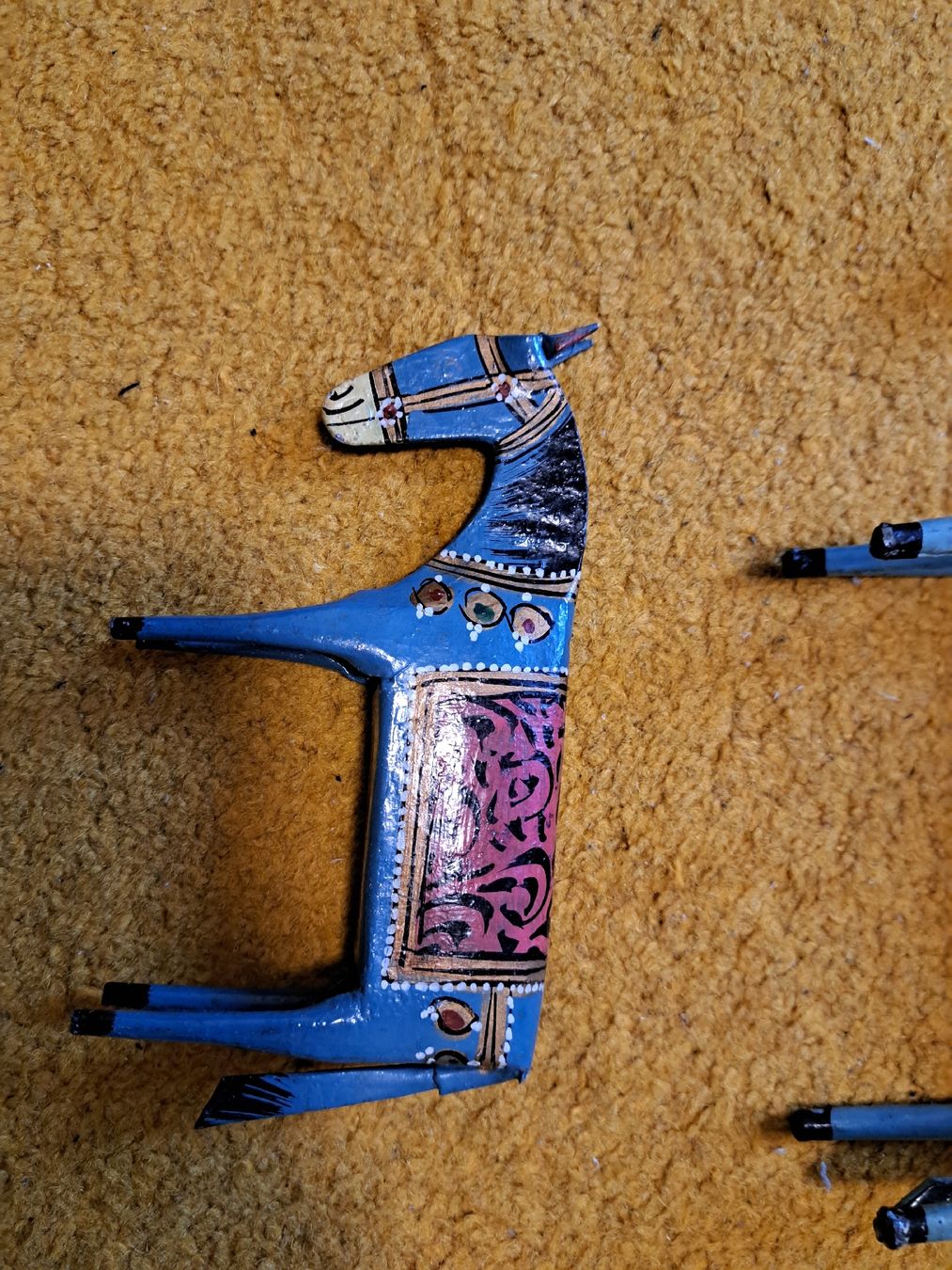 Statuette: Paire de chevaux en métal – Usato da La Roche FR venduto da seashellfan 1