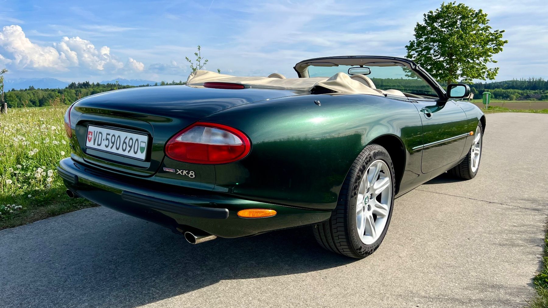Jaguar XK8 Cabriolet 1997 – British Racing Green / 57000km (Gebraucht ...