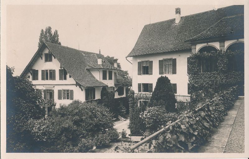 Cartoline postali: Herrliberg - am Zürichsee Schipf + c1910 – Usato da Emmenbrücke venduto da teestube
