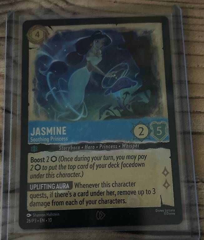 Sammelbilder & Trading cards: Carte Lorcana promo Jasmine  – Gebraucht aus Meyrin von ton_p9fm
