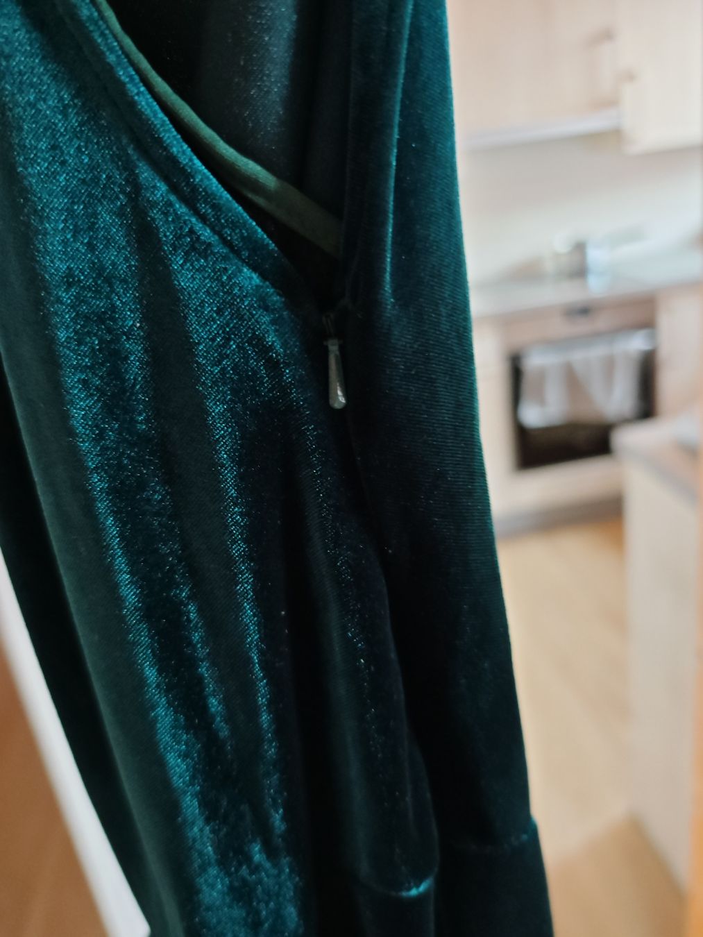 Vestiti: Robe velours vert emeraude  – Usato da Bex venduto da sni_q7lh 2