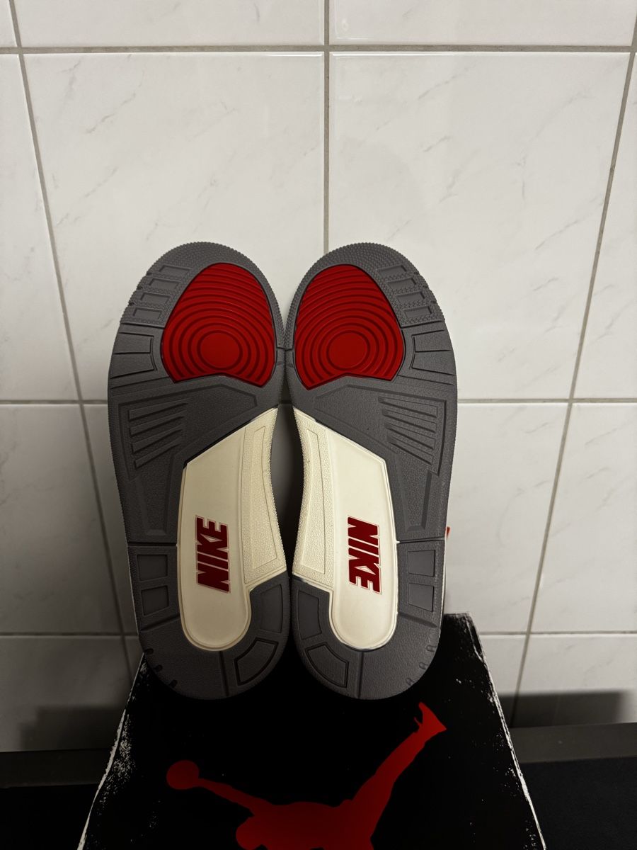 Jordan Scarpe da uomo: Air Jordan 3 White Cement, EU 43 Neu !! – Nuovo e nell'imballaggio originale da Tuggen venduto da Kawest0 2