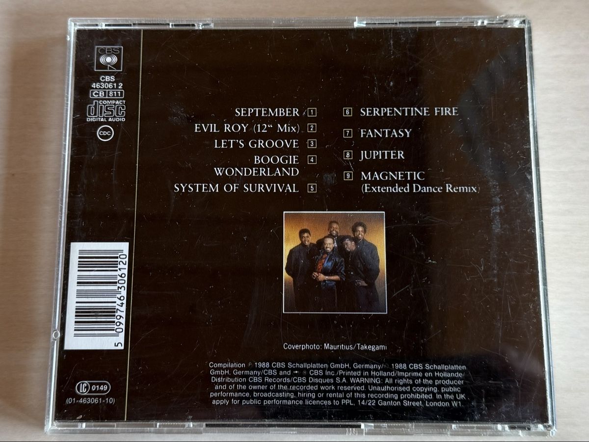 CD: Earth, Wind & Fire - Dance Trax (CD) – Usato da Oberried Brienz venduto da Chyara 1