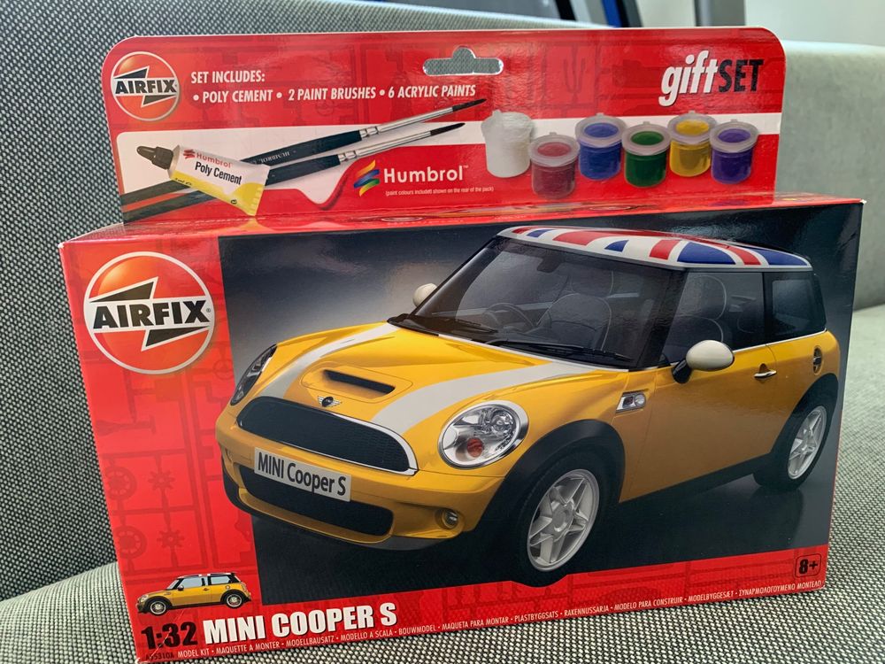 Modellbausatz Airfix Mini Cooper S Neu und Originalverpackt! (Neu und ...