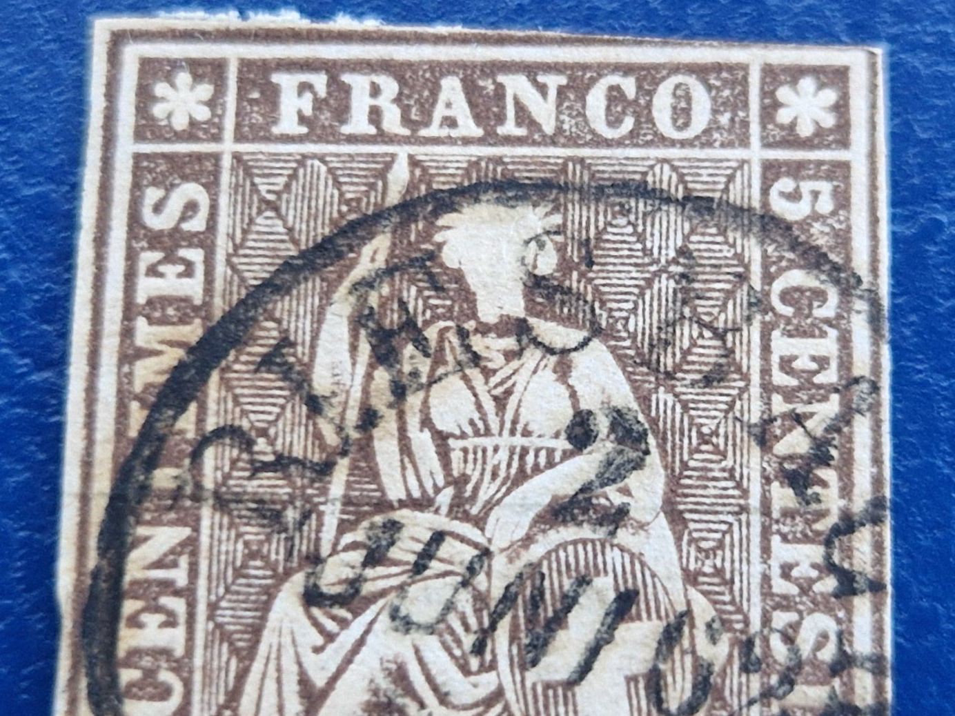 Tutti i francobolli: Strubel 22G, ab 1.- – Usato da Burgdorf venduto da Glossy01 1