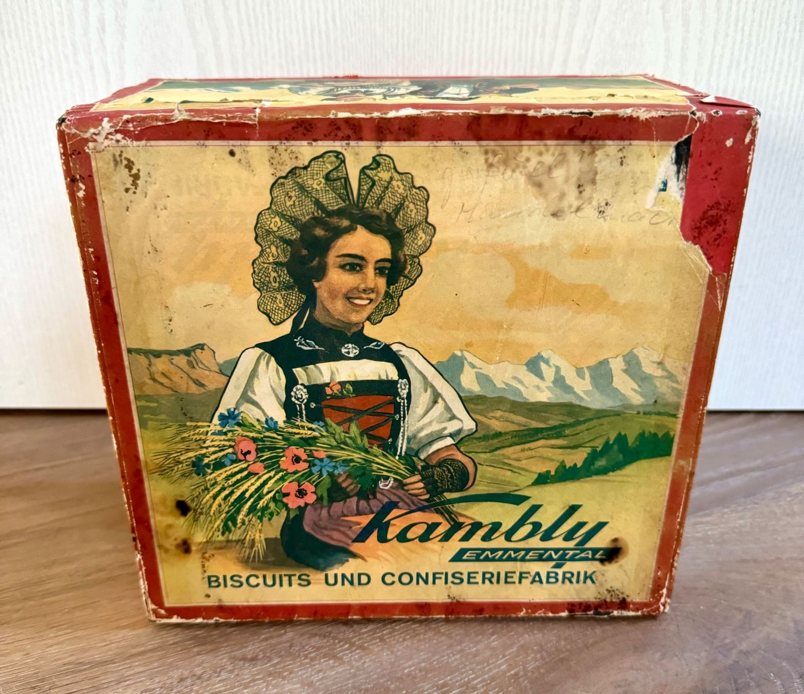 Kambly Barattoli: Alte Blechdose KAMBLY Biscuits – Usato da Rothrist venduto da Luckywinner 2