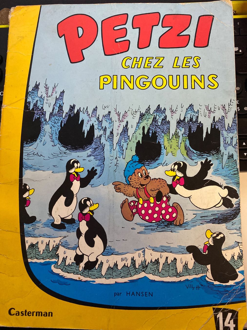 Fumetti: Petzi chez les pingouins BD Casterman 1965 – Usato da Le Brassus venduto da cinema13