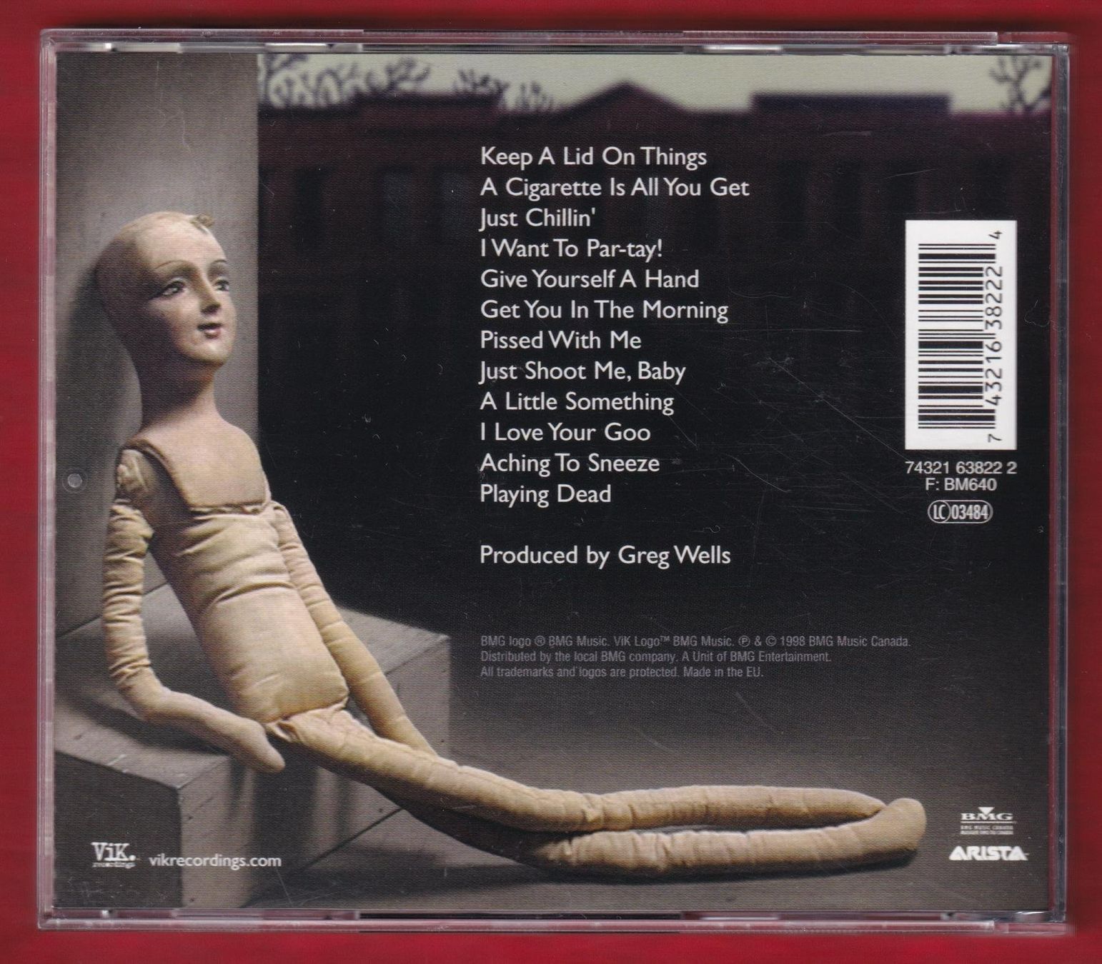 CD: Crash Test Dummies - Give Yourself A Hand (CD) – Usato da Zürich venduto da Pfluftl2000 1