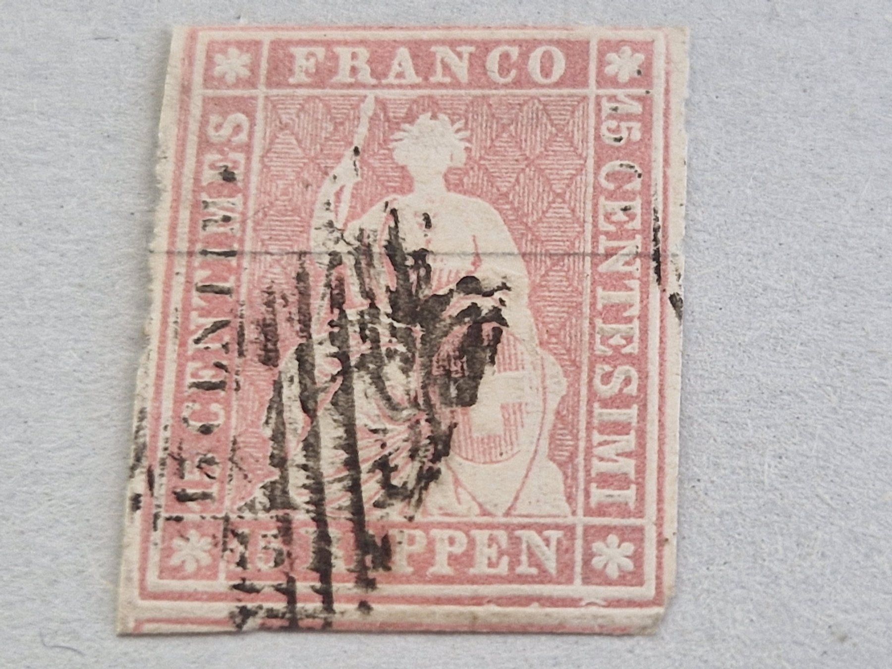 Tutti i francobolli: Strubel 24B, signiert, ab 1.- – Usato da Burgdorf venduto da Glossy01
