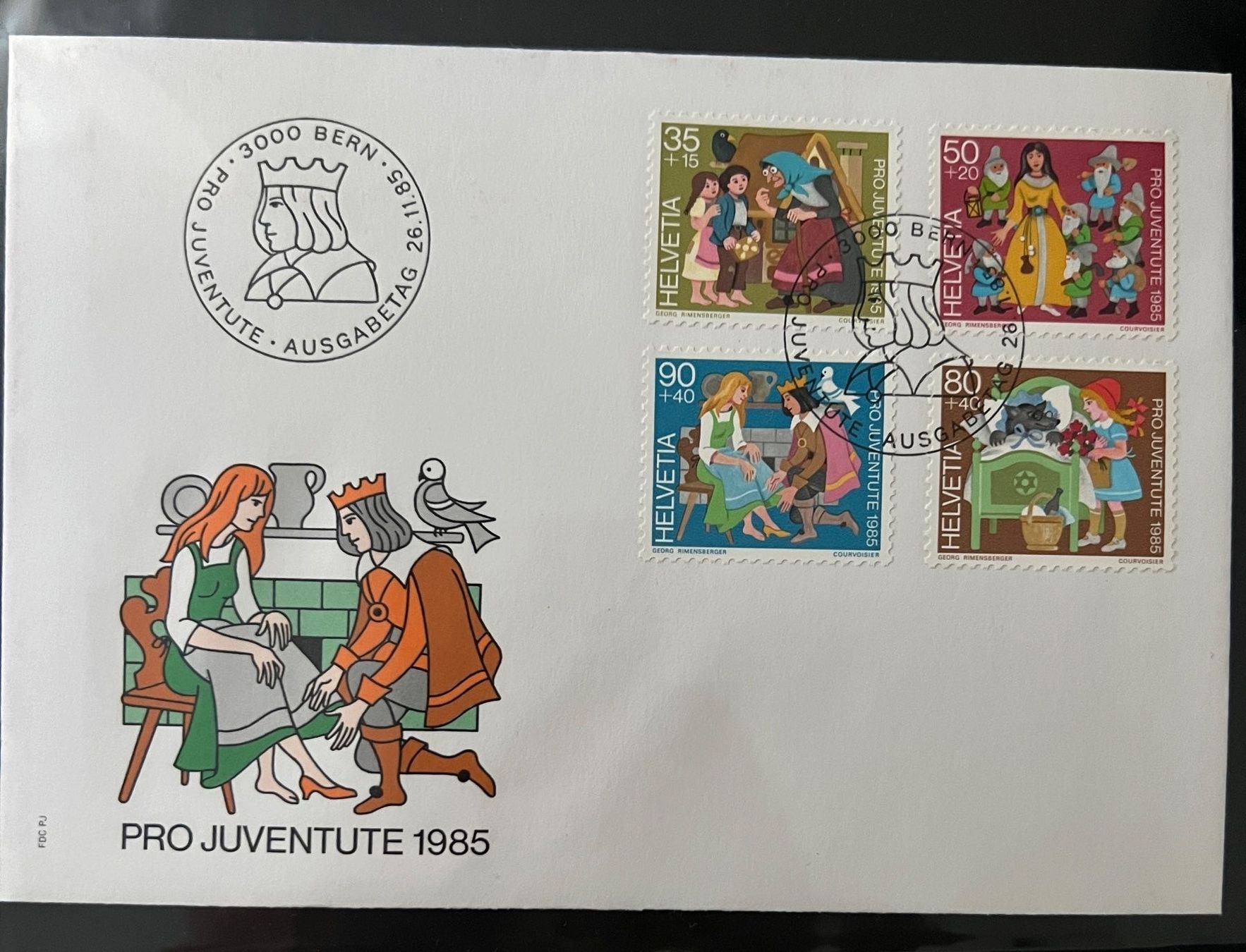 Tutti i francobolli: Erstagsbrief 1985 – Usato da Rotkreuz venduto da Parcore