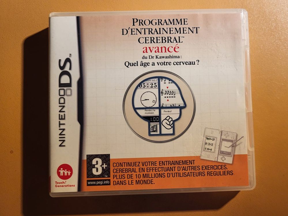 Jeu Nintendo DS - Programme d'entrainement cerebral Avancé | Kaufen auf ...