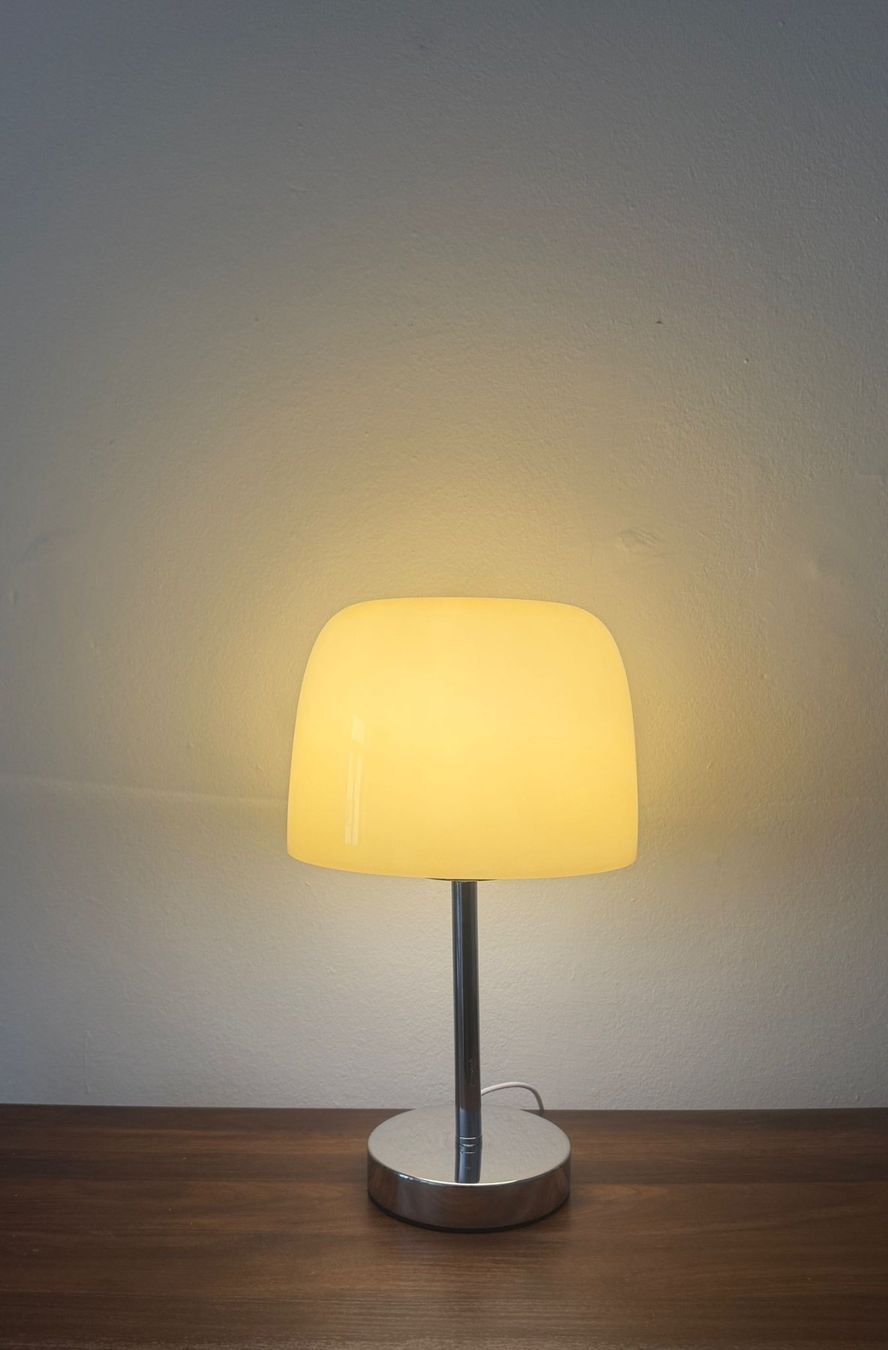 Lampade: Retro Glaslampe in Beige – Nuovo (secondo la descrizione) da Zürich venduto da dus_gln9