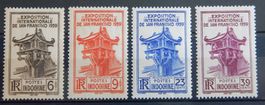 Französisch-Indochina Kat. 240-243 * 1939
