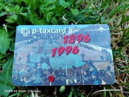 TAXCARD Telefon Karte PTT Sammler