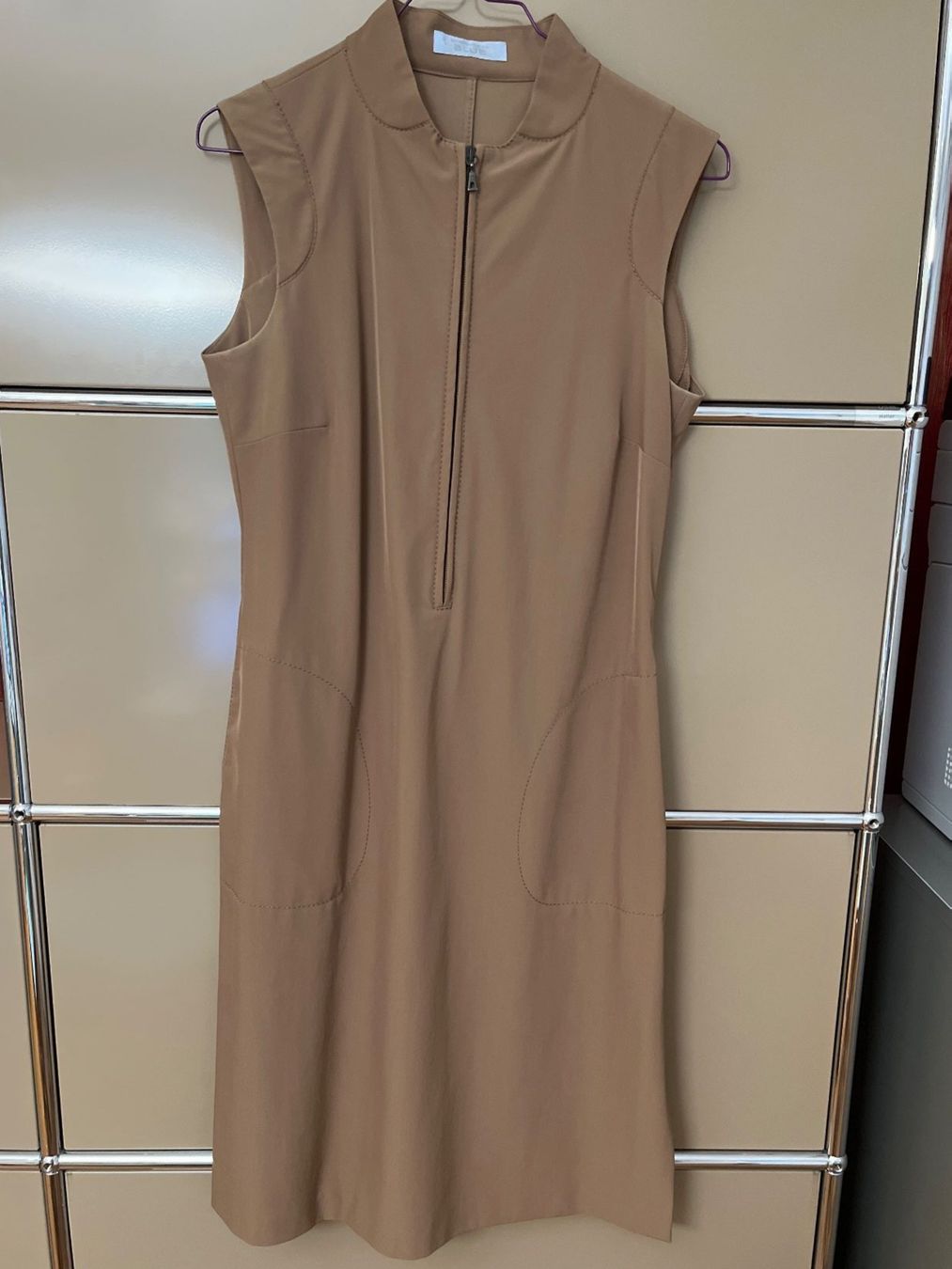 Strenesse Kleider: Strenesse BLUE Kleid beige - Grösse 38 – Gebraucht aus Basel von Corinna58