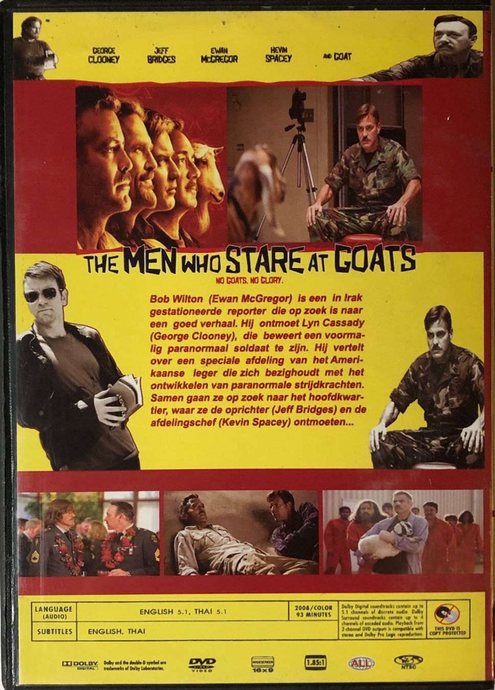 Tutti i DVDs: THE MEN WHO STARE AT GOATS – Usato da Poliez-Pittet venduto da Newtown-Records 1