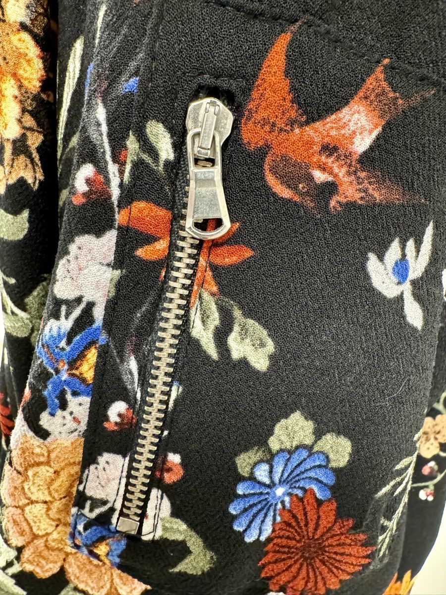Zara Giacche: Blumenmuster Bomberjacke, Grösse M – Usato da Romanshorn venduto da san_9h2d 1