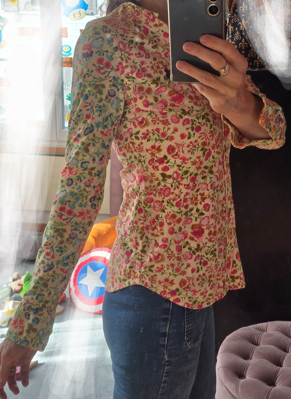 Ralph Lauren Chemisiers: Hemd Bluse mit Blumen – D'occasion à Wattwil par Yoshi.97 2