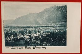 Gruss aus Buchs  - Werdenberg 1901