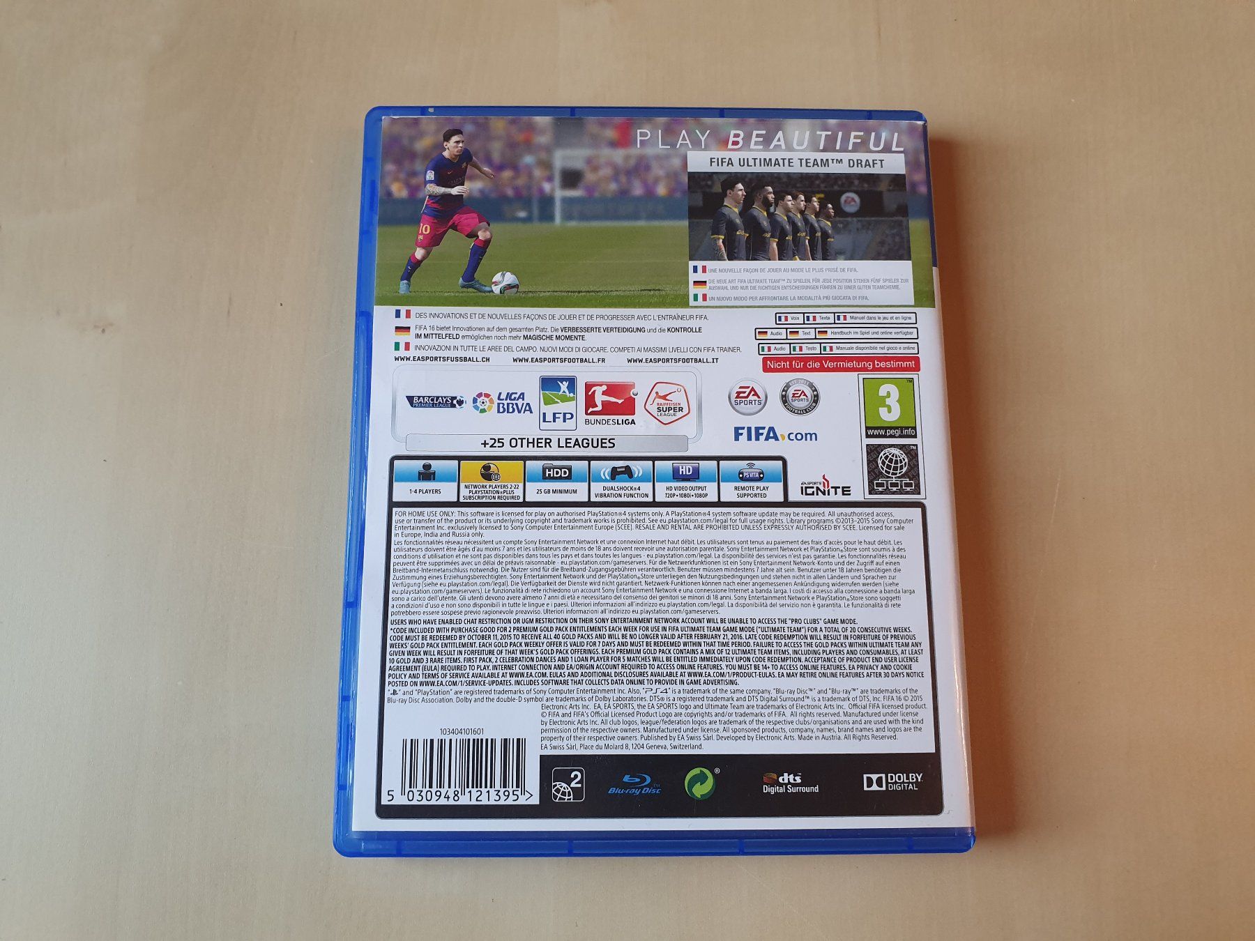 Sony Spiele: FIFA 16 – Gebraucht aus Stansstad von collectorsshop 1