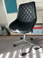 Bürostuhl Kunstleder Schwarz Home Office