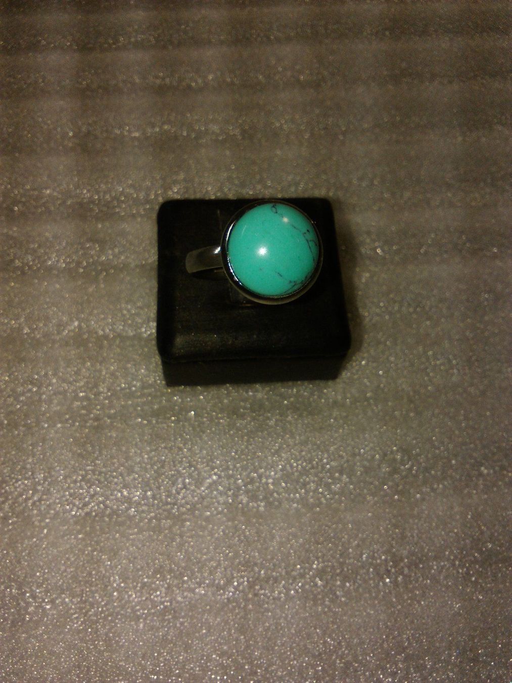 Anelli: RING EDELSTHAL,,MIT TÜRKIS,,,GLANZIG – Nuovo (secondo la descrizione) da Basel venduto da bijoutrie_4 4