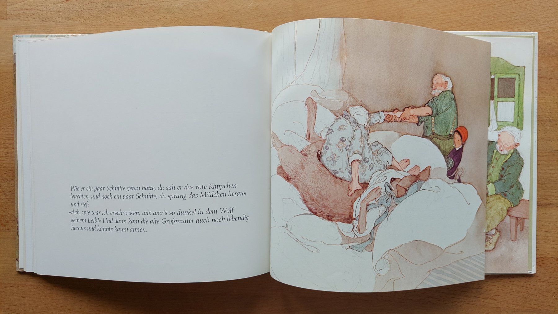 Libri: Brüder Grimm Rotkäppchen - Lisbeth Zwerger – Usato da Obfelden venduto da Foto_Bild_Kunst_Buch 8