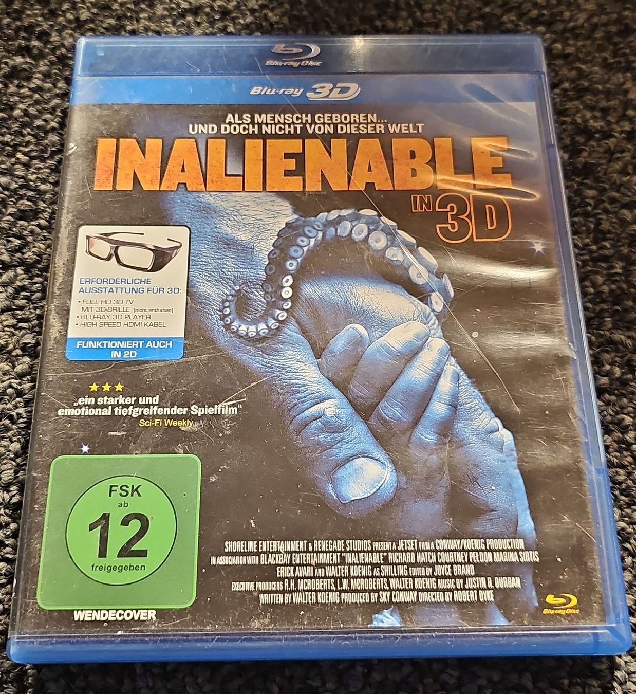 Tous les DVDs: Inalienable in 3D Blu-ray  – D'occasion à Ruswil par jan_bxl5