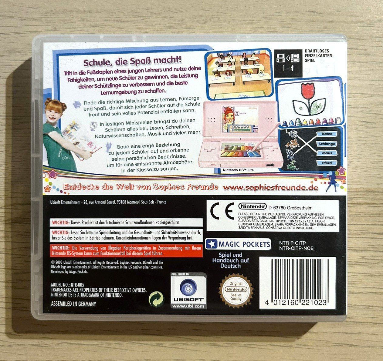 Nintendo Spiele: Sophies Freunde: Einmal Lehrer sein Nintendo DS – Gebraucht aus St. Gallen von Alpine.Arcade 1