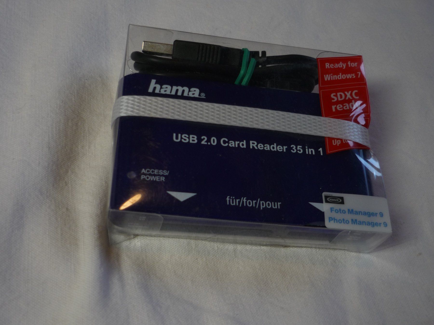 Hama Chiavette USB: Hama USB 2.0 Card Reader 35 in 1 – Nuovo e nell'imballaggio originale da Beringen venduto da Flatretriever