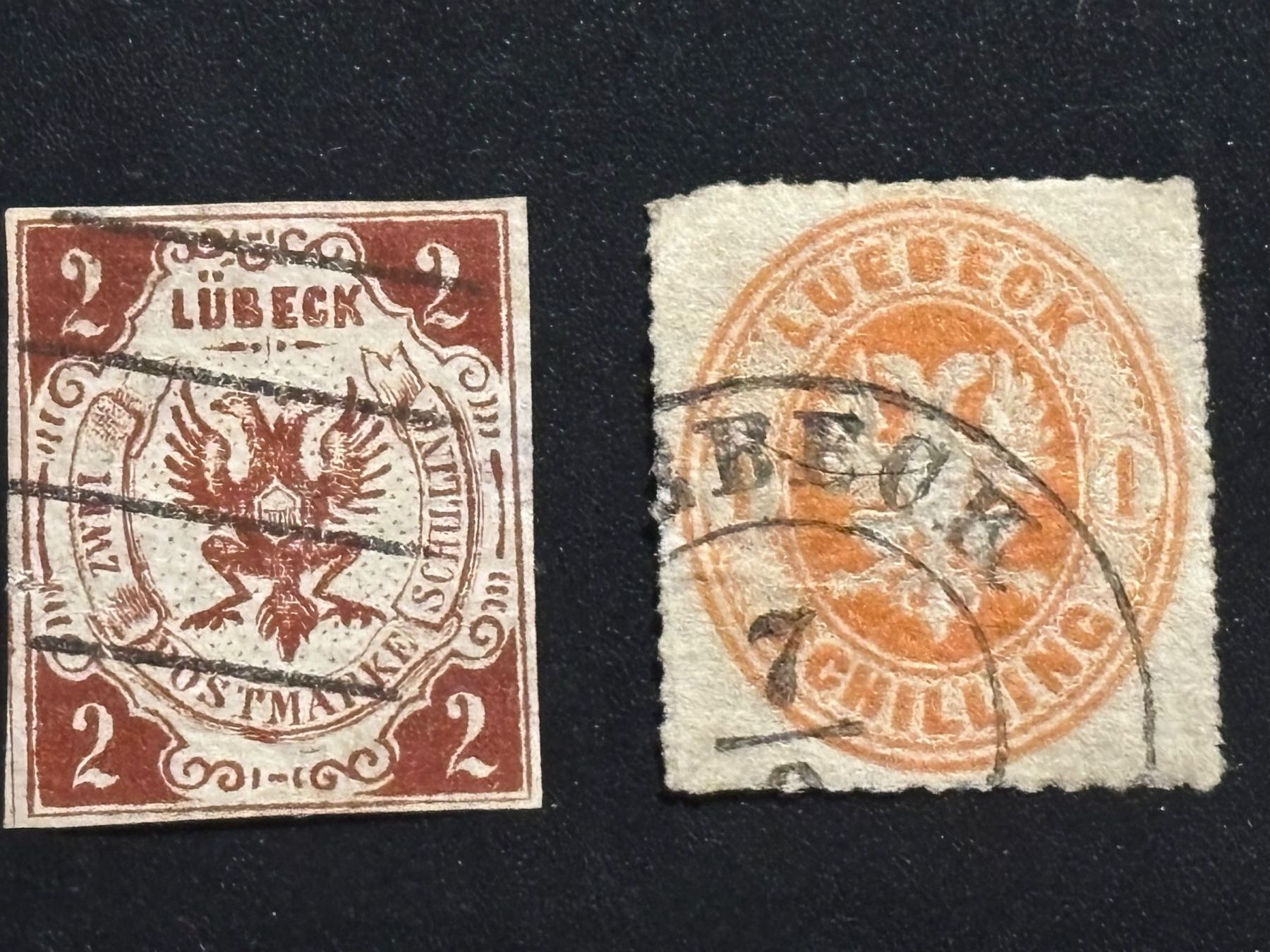 Alle Briefmarken: Briefmarkenlot (alt) – Gebraucht aus Kriens von Schweinsforelle 2