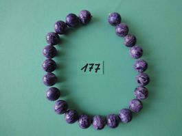 Edelsteinstrang - Charoith - 22 Kugeln