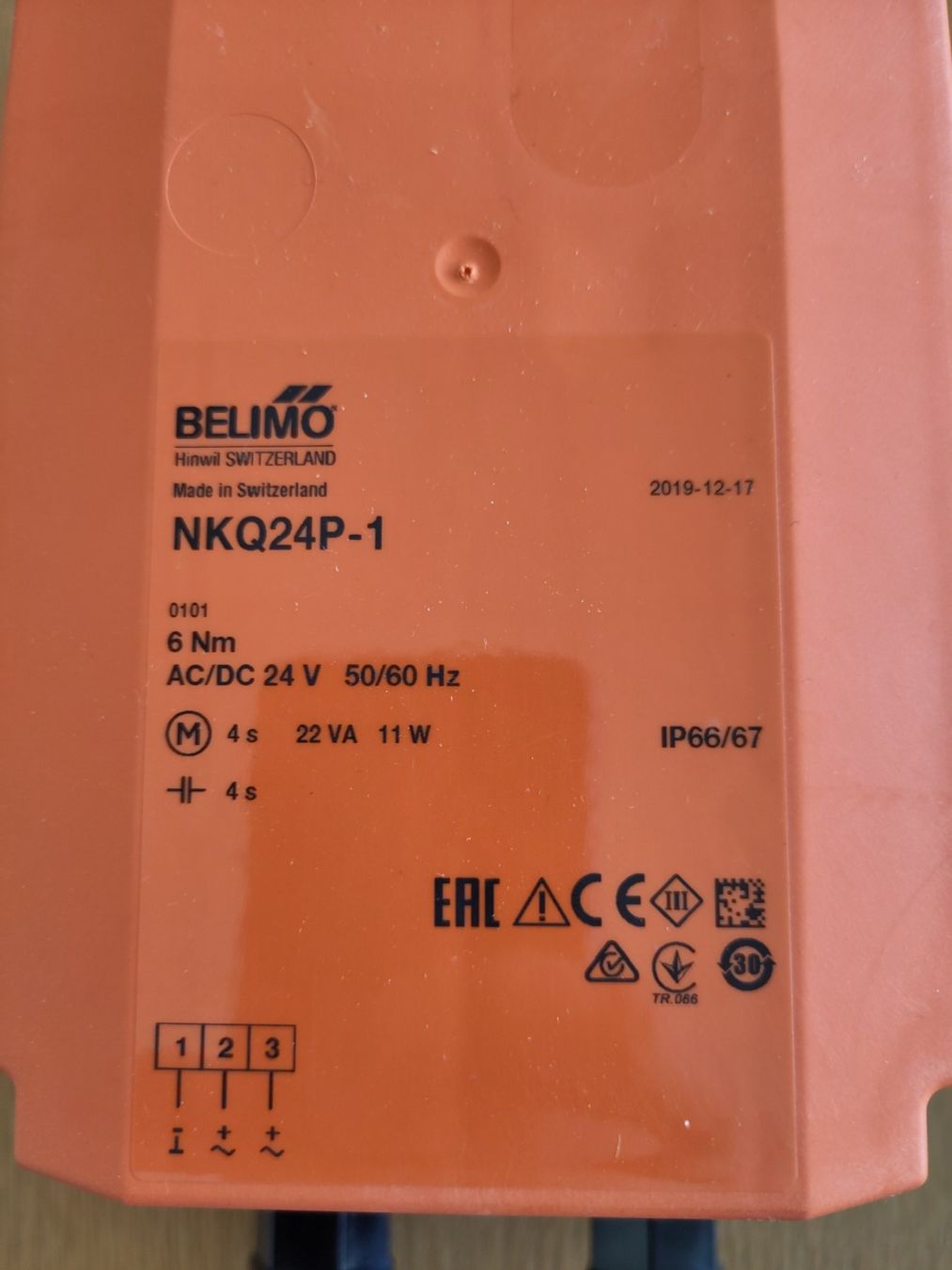 Componenti elettronici: Belimo NKQ24P-1 – Usato da Cham venduto da QS-Service 1