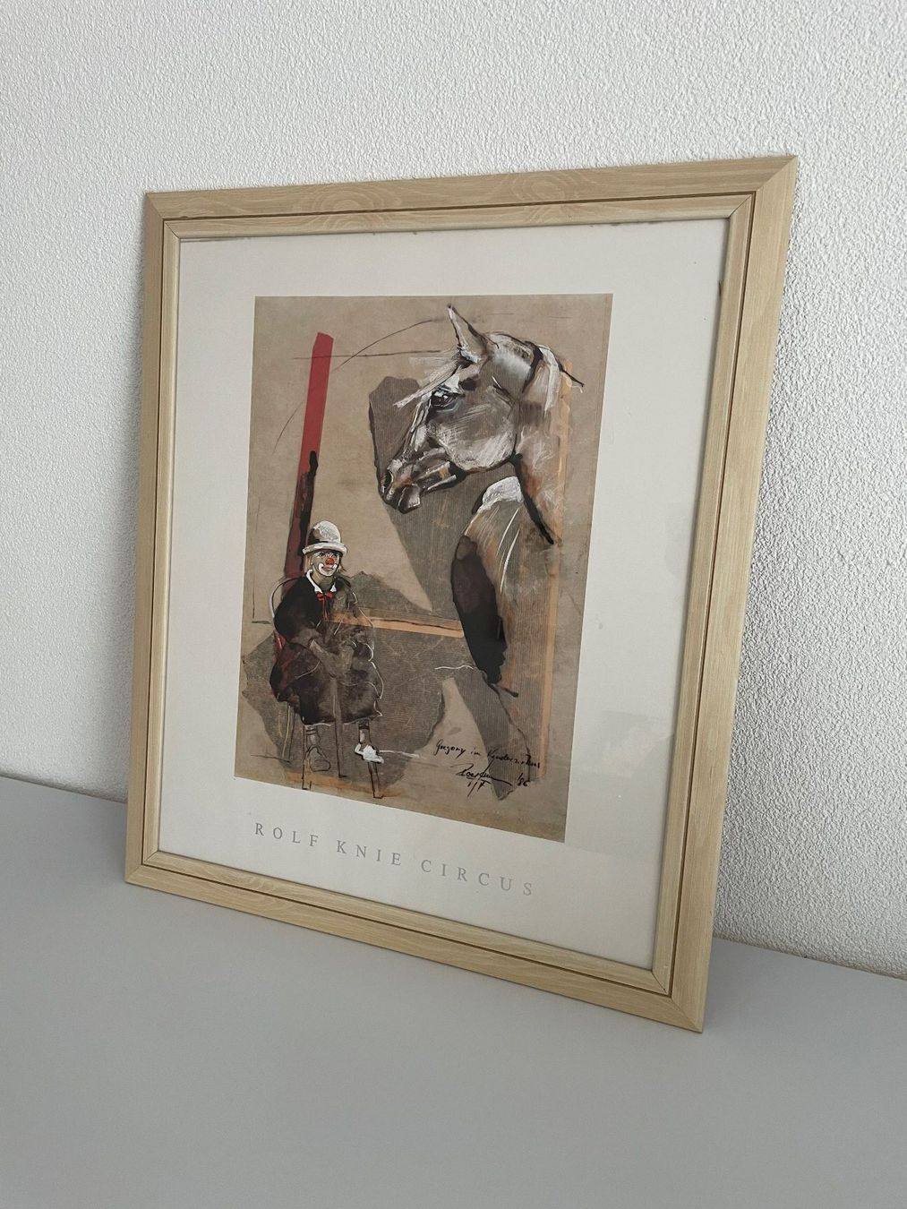 Grafica & Litografie: Rolf Knie Circus Lithographie – Usato da Lengnau BE venduto da mar_fcb8 2