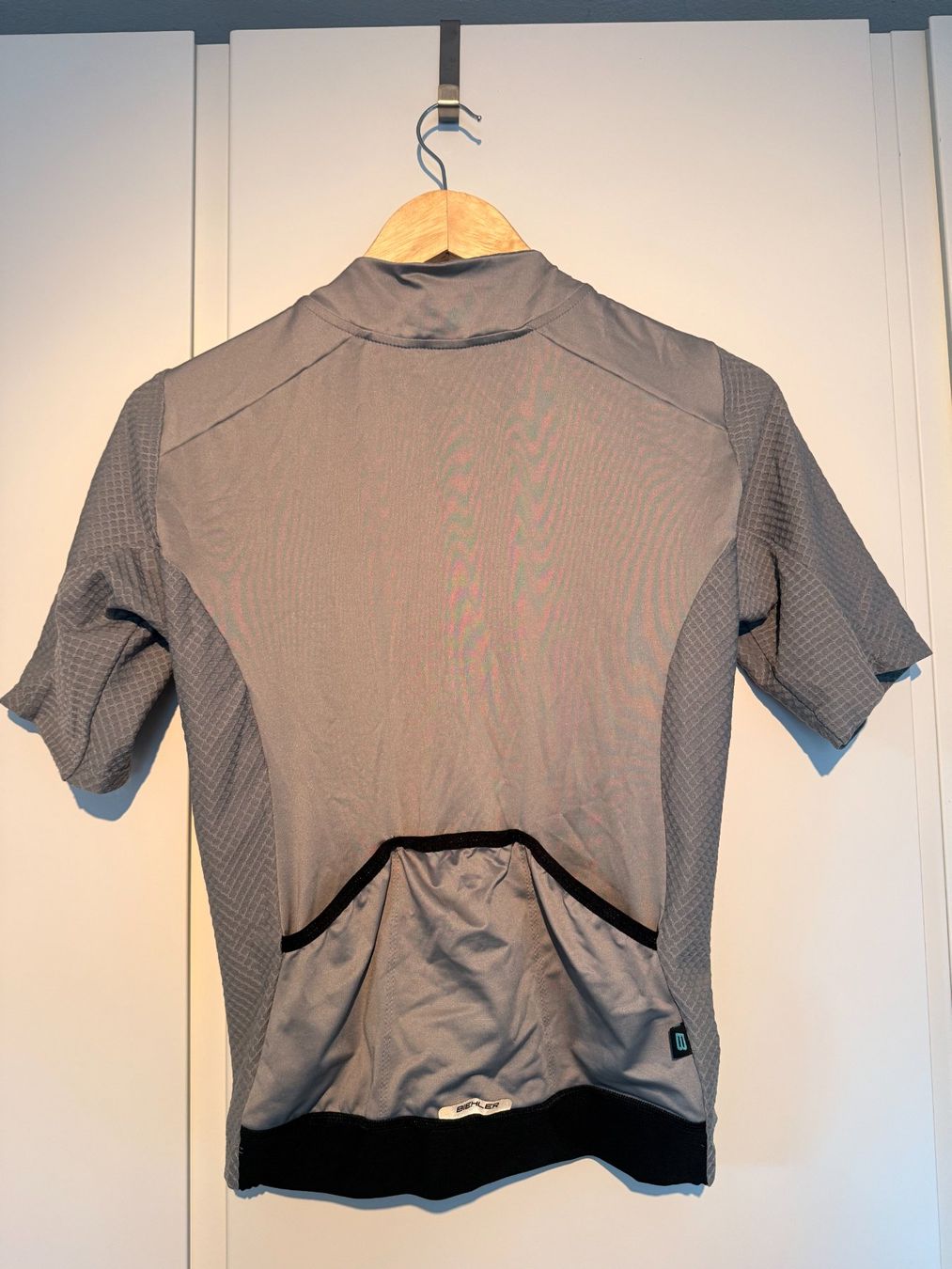 Canottiere & Pantaloni: Biehler Signature Grey Jersey M – Usato da Thalwil venduto da rpkranendonk 1