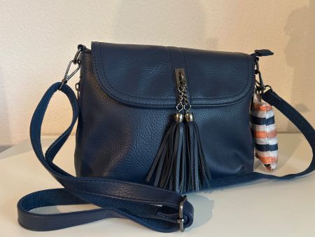 Damen Umhängetasche dunkelblau von Multiblu