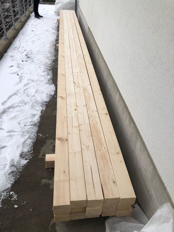 Holzbalken 7 Meter Lang
