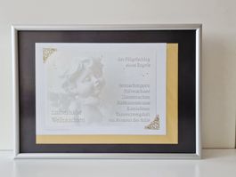 ❗ENDPREIS❗Wechselrahmen SWISS Vario & Kunstkarte handmade