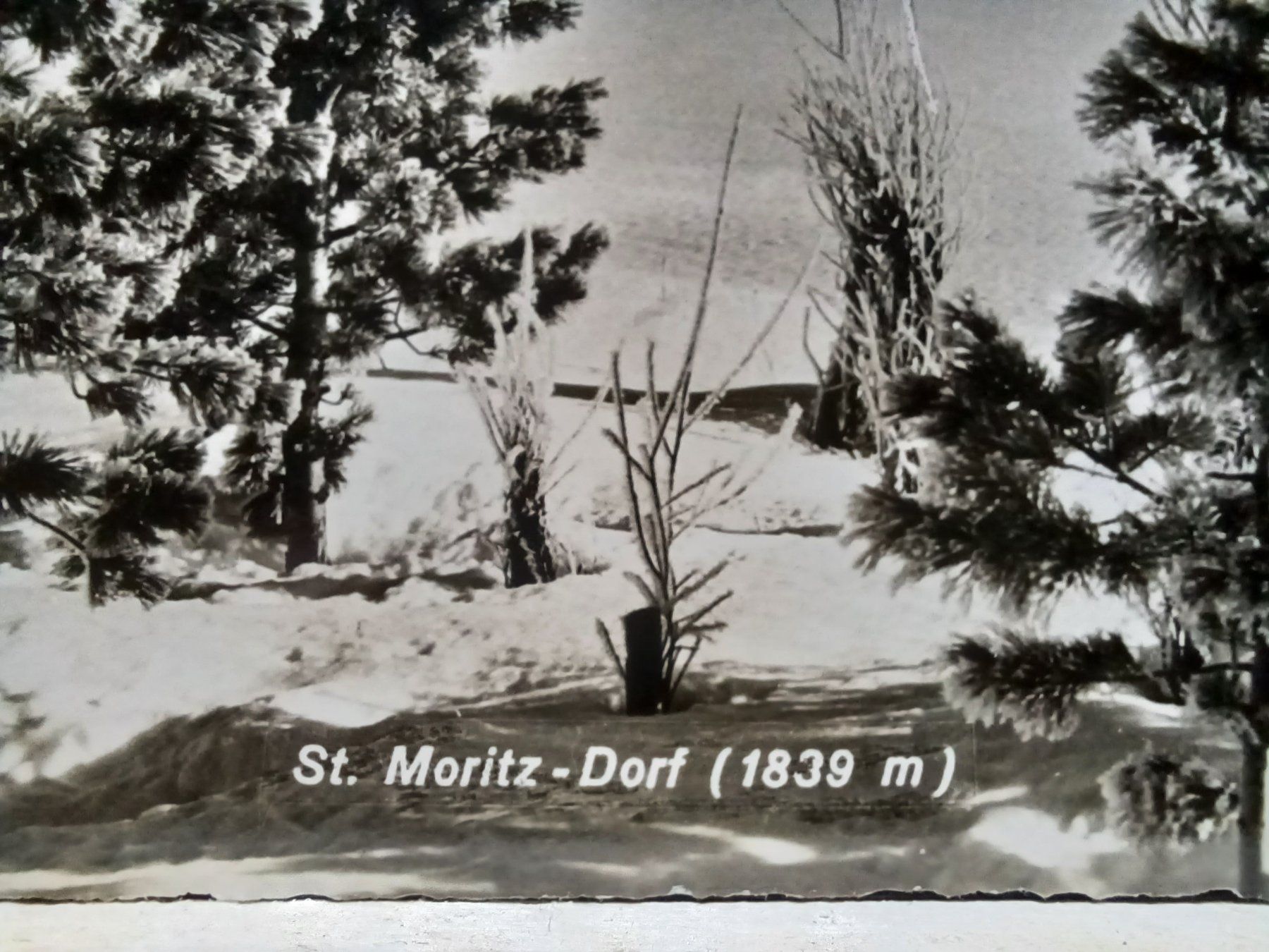 Ansichtskarten: No. r 2753, St. Moritz-Dorf, – Gebraucht aus Aarau Rohr von mgvw 2