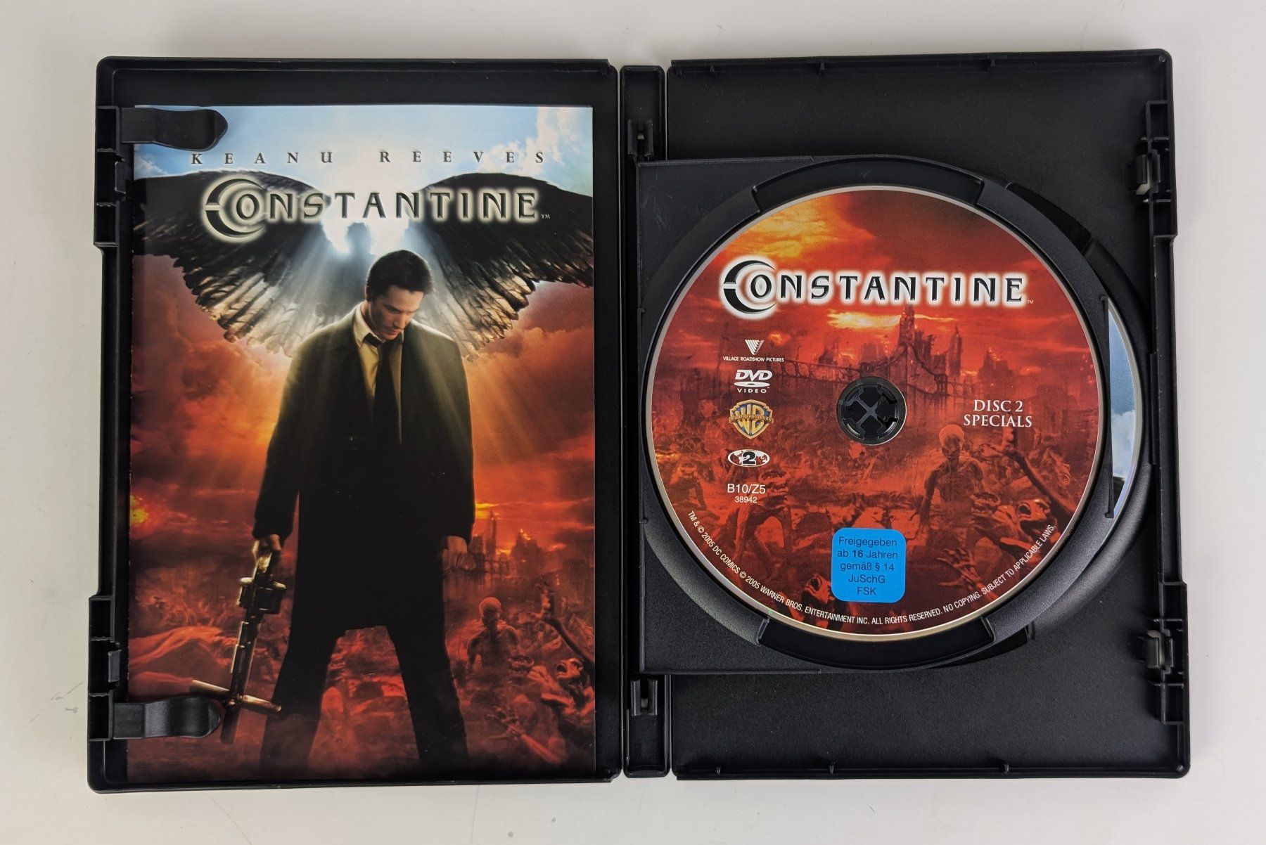 Tutti i DVDs: Constantine DVD, 2-Disc Edition mit Keanu Reeves, Top – Usato da Zürich venduto da axolottchen 2