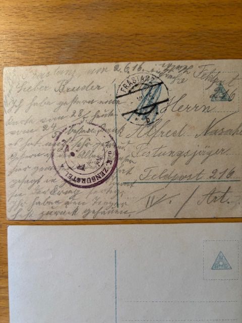 Cartoline postali: 3 Postkarten vom 1. Weltkrieg – Usato da Seon venduto da retep012 2