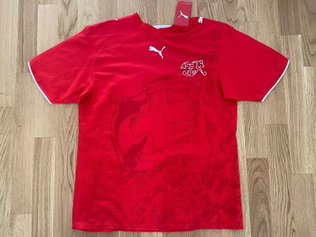 ORIGINAL SCHWEIZ NATI TRIKOT 2006/08 MAILLOT SUISSE M NEU